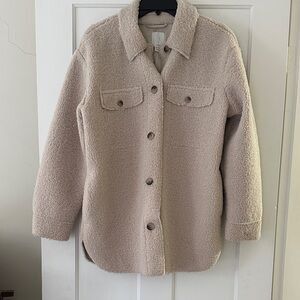 Joie Cream Sherpa Jacket